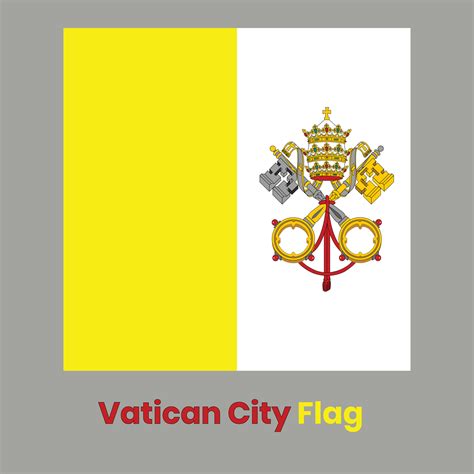 Vatican city Flag 29171032 Vector Art at Vecteezy