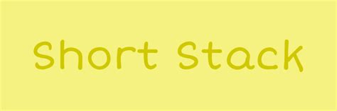 Image result for Short Stack Drawing