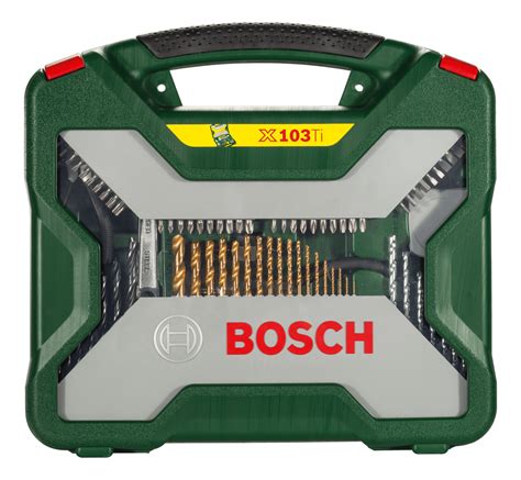Bosch X-Line 103 Piece Titanium Set