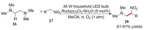 Visible Light Induced C-H/N-H and C-X Bonds Reactions
