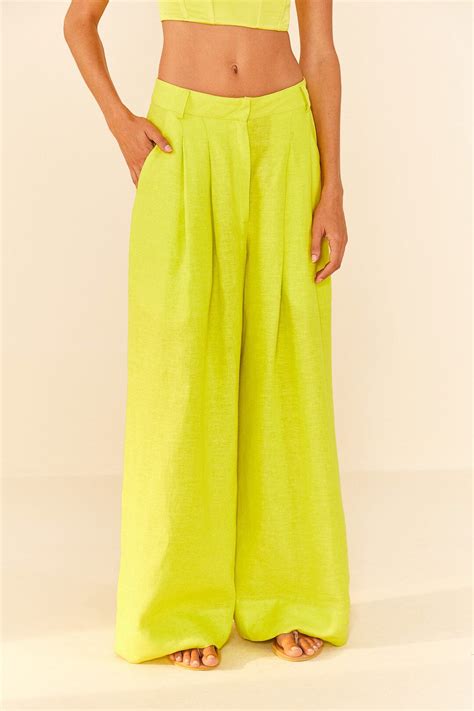 Lime Green Pants – FARM Rio