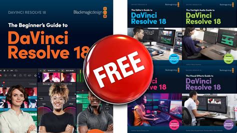 DaVinci Resolve 18: Download Free Guides by Blackmagic - Y.M.Cinema ...
