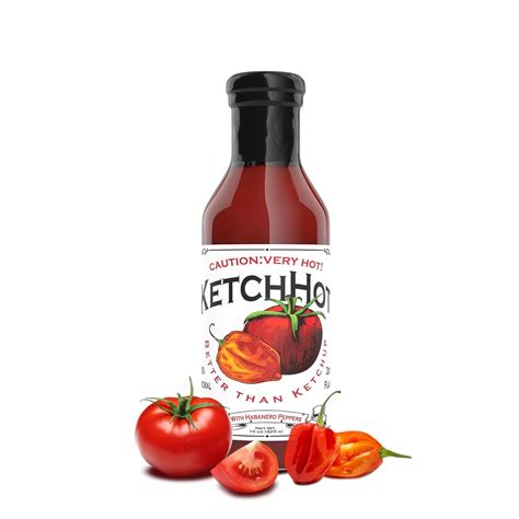 Buy KetchHotHabanero Ketchup - Spicy Ketchup with Heat – All-Natural ...