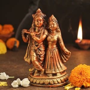 Floweraura Decorative Radha Krishna God Idol Showpiece Figurine For ...