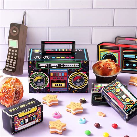 Chinco 22-Piece 80s Novelty Boom Favor Boxes - Boom India | Ubuy