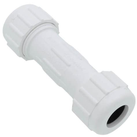 PVC Pipe Compression Coupling 1 1 2 Inch 的图像结果