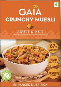 GAIA Crunchy Muesli Fruit and Nut 400 gm Box Price in India - Buy GAIA ...