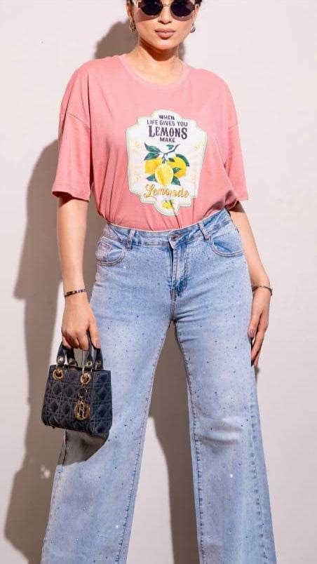 Embellished Denim Jeans – oneinmelon