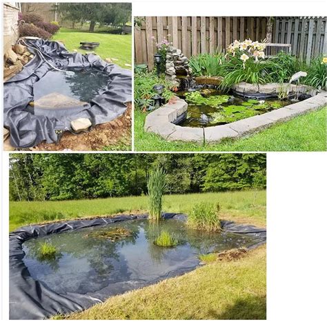 TOYPEX Heavy Duty Small Pond Liners Garden Bed India | Ubuy