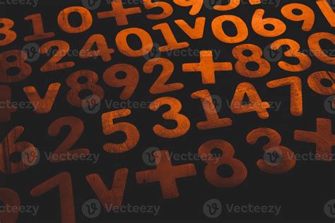 Numbers Background 的图像结果