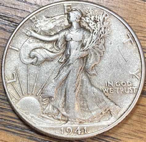 1941 walking liberty half in EXTREMELY FINE condition - For Sale, Buy ...