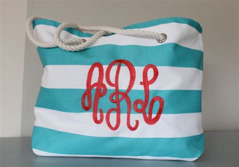Monogrammed Beach Bags And Totes | semashow.com