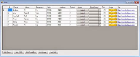 How to Add a Button in DataGrid Windows Form C 的图像结果