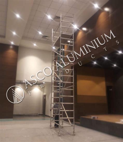Aluminium Single Width Scaffolding Tower -Single Width Scaffolding ...