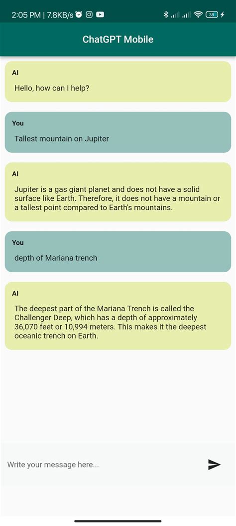 Chat GPT Mobile Screen 的图像结果
