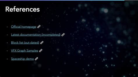 Image result for Unity Visual Effect Graph Examples