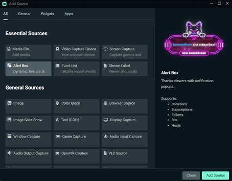 Image result for Stream Labs Tutorial Alert Box Musik