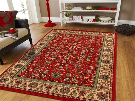 Traditional Area Rugs on Clearance 5x7 Persian Rug For Living Room 5x8 ...