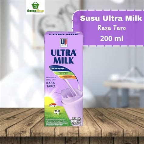 Susu Kotak Ultra Milk 200 ml - GacasShop