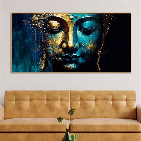Shop Buddha Painting Canvas Wall Art at Vibecrafts