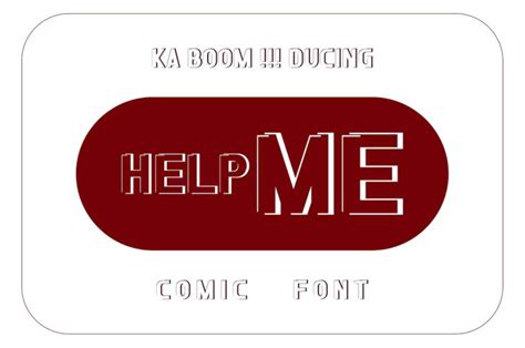 Image result for Help Me Font