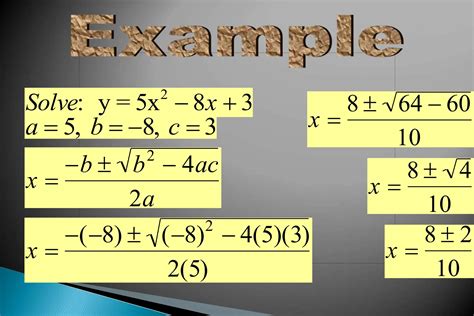 Image result for Solve Quadratic Equation Using Quadratic Formula