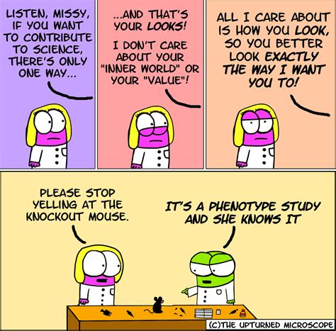 Follow The Upturned Microscope on Twitter and Facebook! Science Humor ...