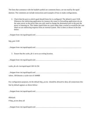 Image result for Squid Configuration Tutorial