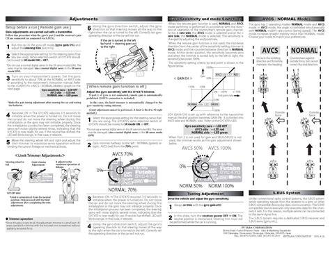 Futaba 6J Programming Gyro 的图像结果
