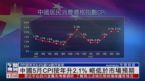 中国5月CPI按年升2.1% 略低于市场预期_凤凰网视频_凤凰网