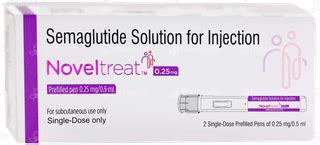 Noveltreat 025mg Combipack Prefilled Pen 2 - Uses, Side Effects, Dosage ...