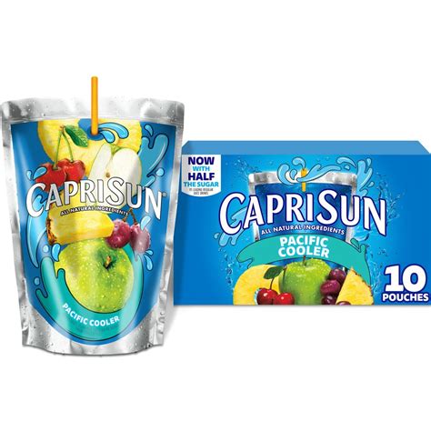 Capri Sun Pacific Cooler Juice Pack - 10pk/6 fl oz Pouches - Pack of 2 ...