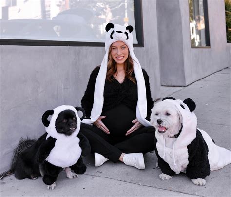Easy Maternity Halloween Costumes: Mama Bear - Sydne Style