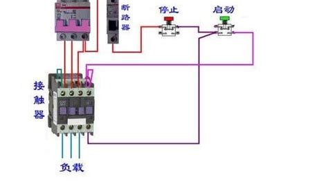 温度传感器(输入)和PLC及接触器的接线图_百度知道