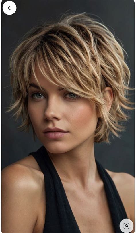 Pin by Kathryn Hunter on Hairstyles | Messy short hair, Choppy bob ...