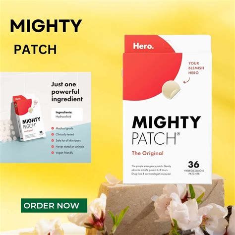 Mighty Patch™ Nose Patch from Hero Cosmetics — XL Hydrocolloid Pimples ...
