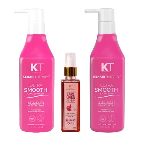 KT Professional Sulphate Free Ultra Shampoo & Conditioner 250 ml + KT