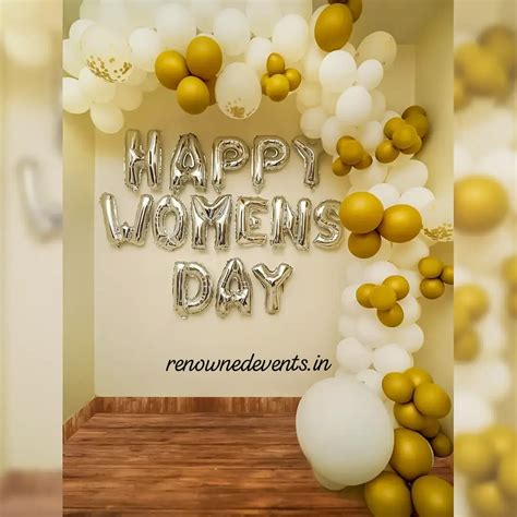 Women's Day celebration stunning balloon arch – Renowned Events