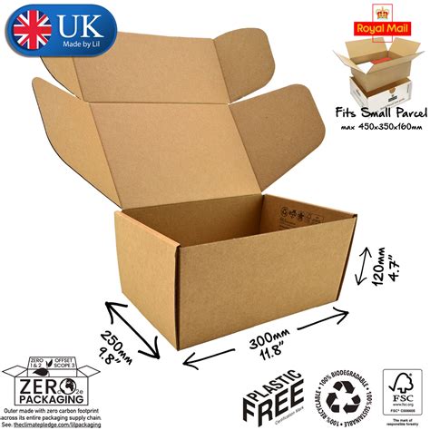 30 x 25 x 12cm Cardboard Postal Boxes - Lil Packaging – Lil Packaging®