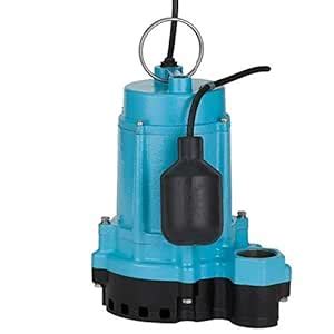 Little Giant 506853 6EC Series 1/3 hp Piggyback Mechanical Float Cast ...