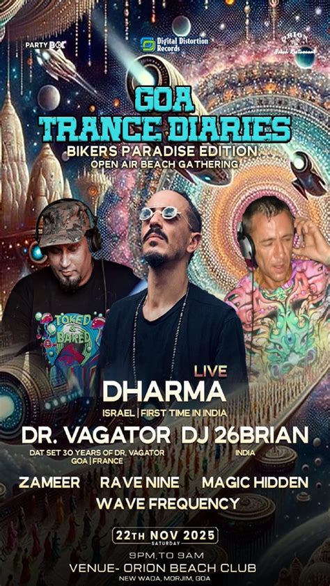 Goa Trance Diaries: Bikers Paradise at Morjim Goa