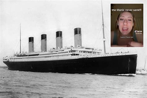 Viral TikTok video claims the Titanic never sank