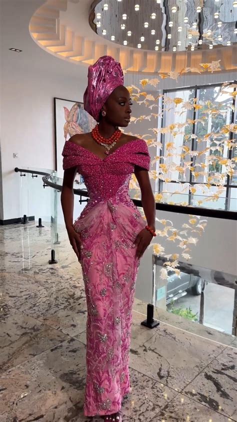 Asoebi Elegant Plus Size Gown [Video] | Lace styles for wedding, Aso ebi lace styles, Elegant ...