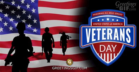 Happy Veterans Day GIFs - 1471 | GreetingsGif.com for Animated Gifs