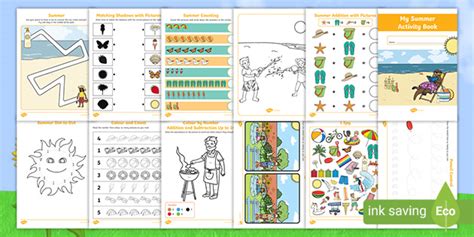 Summer Activity Booklet (teacher made)