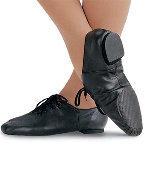 Black Leather Jazz Dance Shoes – The Dance Bible
