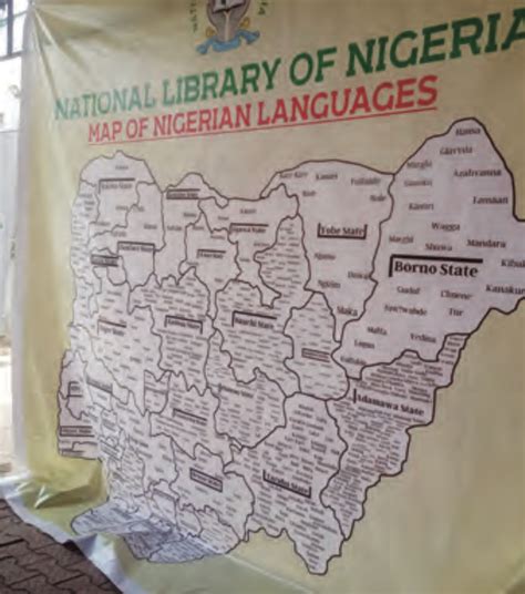 National Library Unveils Map Of Nigerian Languages