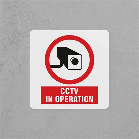 CCTV In Operation Sign – Housenama