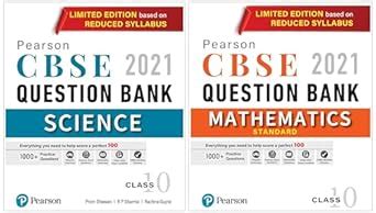 CBSE Science And Maths Question Bank For Class 10 (Set of 2 Books ...