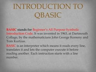 Image result for QBasic Tutorial Videos
